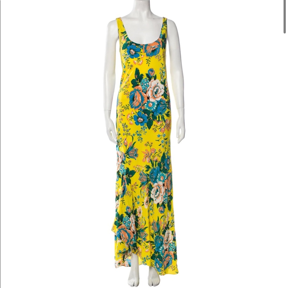 Diane von Furstenberg Silk Floral Dress